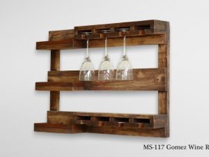 Gomez Wooden Wine Rack